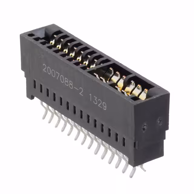 2007088-2 TE Connectivity AMP Connectors  Edgeboard Connectors
